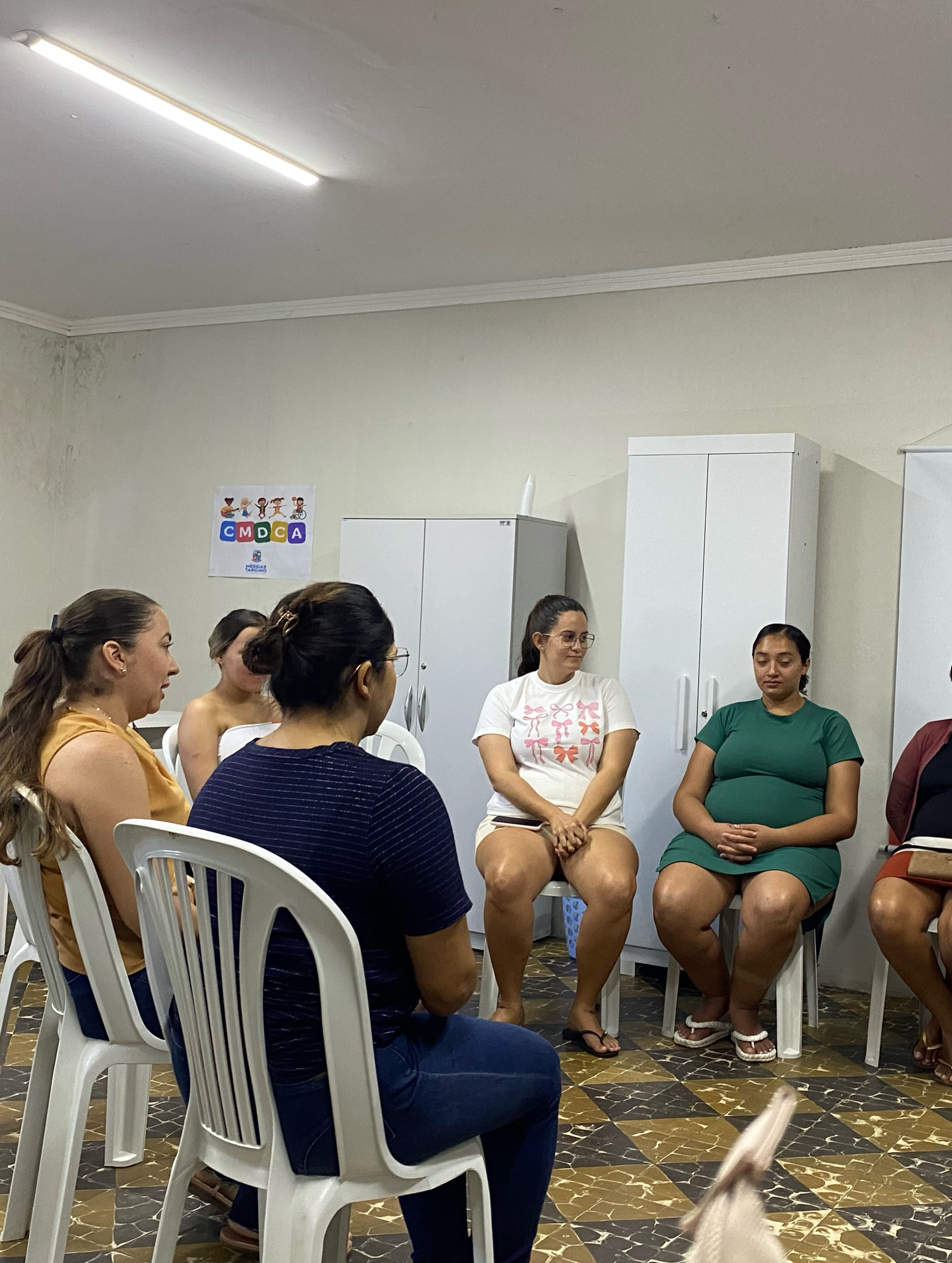 Prefeitura de Messias Targino promove encontro com mães do Nascer Bem durante o Mês da Primeira Infância