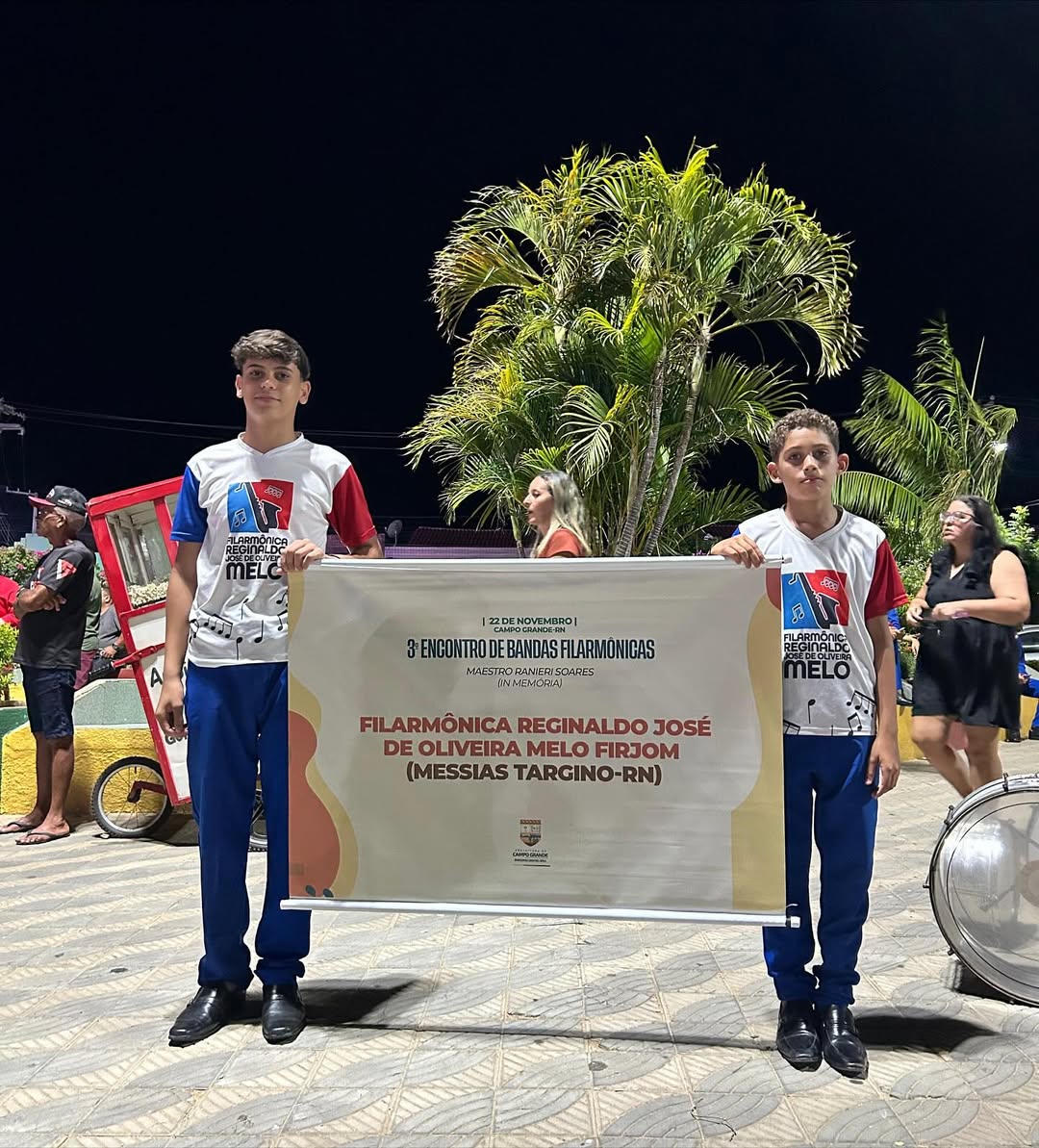 3º Encontro de Bandas Filarmônicas de Campo Grande/RN