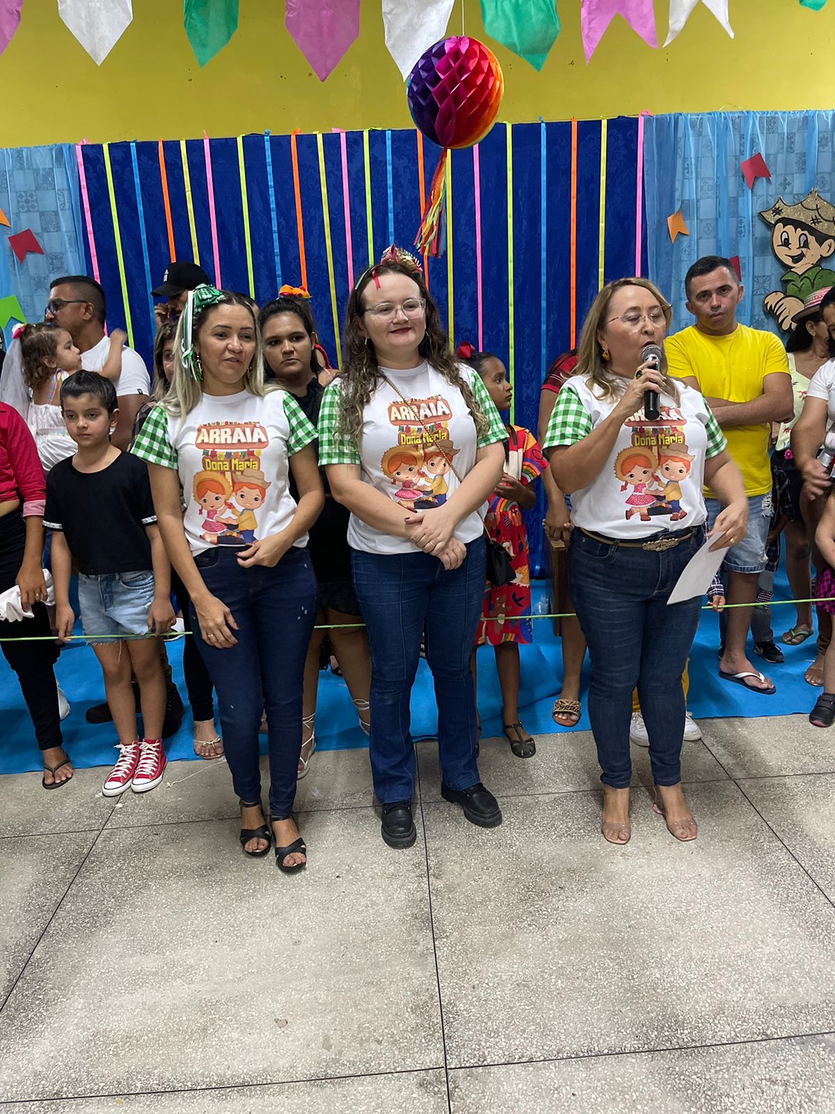 PREFEITURA REALIZA SÃO JOÃO DA CRECHE MUNICIPAL MARIA CANDIDA DA CONCEIÇÃO