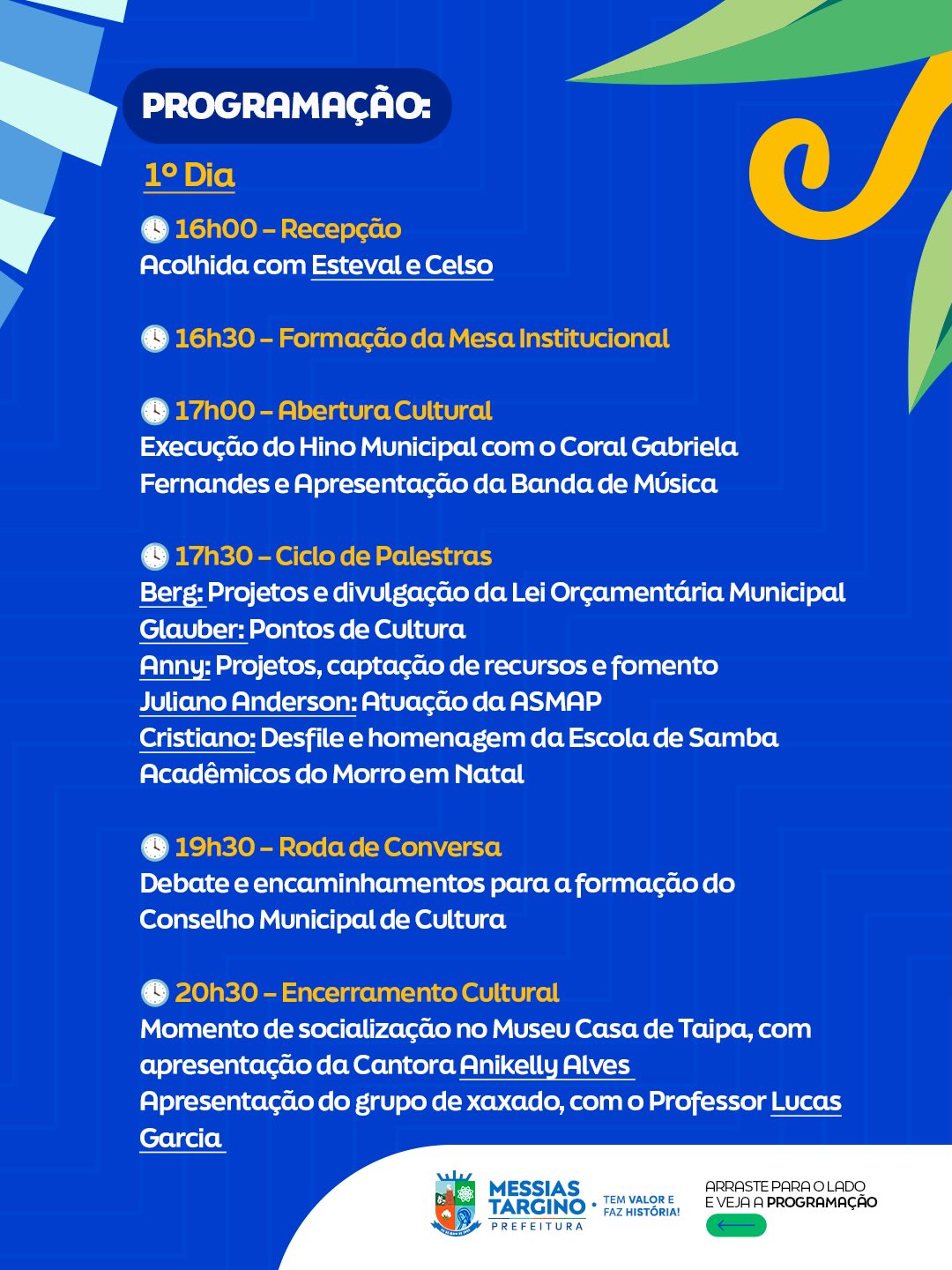 A cultura de Messias Targino vai viver dois dias de muita troca, arte e conexão!