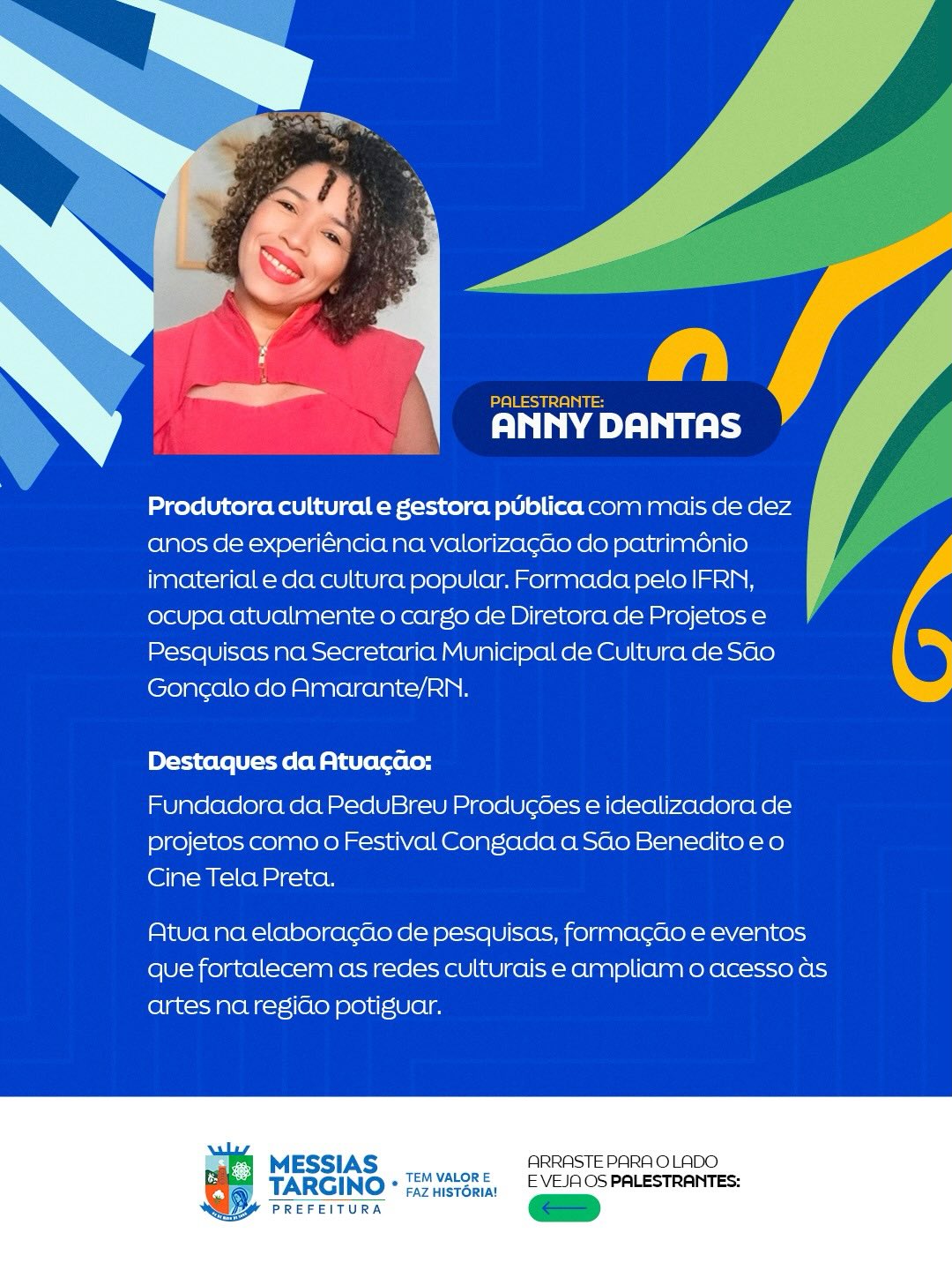 Vem aí o II Fórum Municipal de Cultura de Messias Targino!