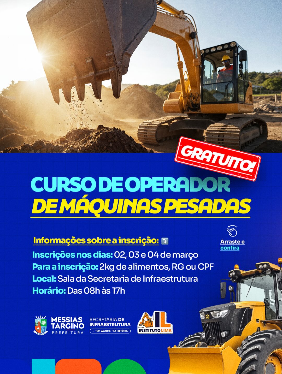 OPORTUNIDADE REAL DE QUALIFICAÇÃO PROFISSIONAL!