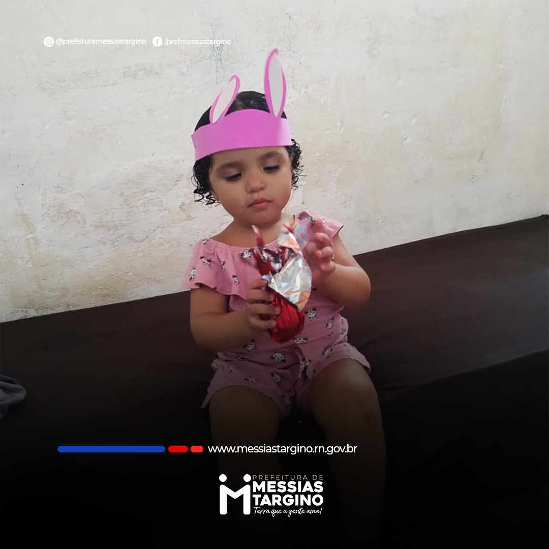 PREFEITURA REALIZA AÇÃO DE PASCOA COM PARTICIPANTES DO PROGRAMA "CRIANÇA FELIZ"