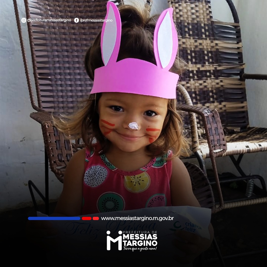 PREFEITURA REALIZA AÇÃO DE PASCOA COM PARTICIPANTES DO PROGRAMA "CRIANÇA FELIZ"