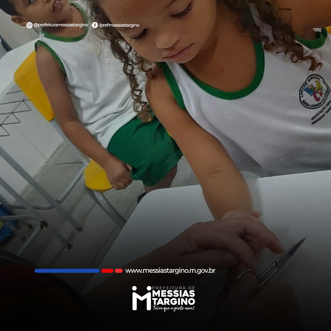 CRECHE MARIA CÂNDIDA DA CONCEIÇÃO REALIZA TRABALHO SOBRE HIGIENE DO CORPO