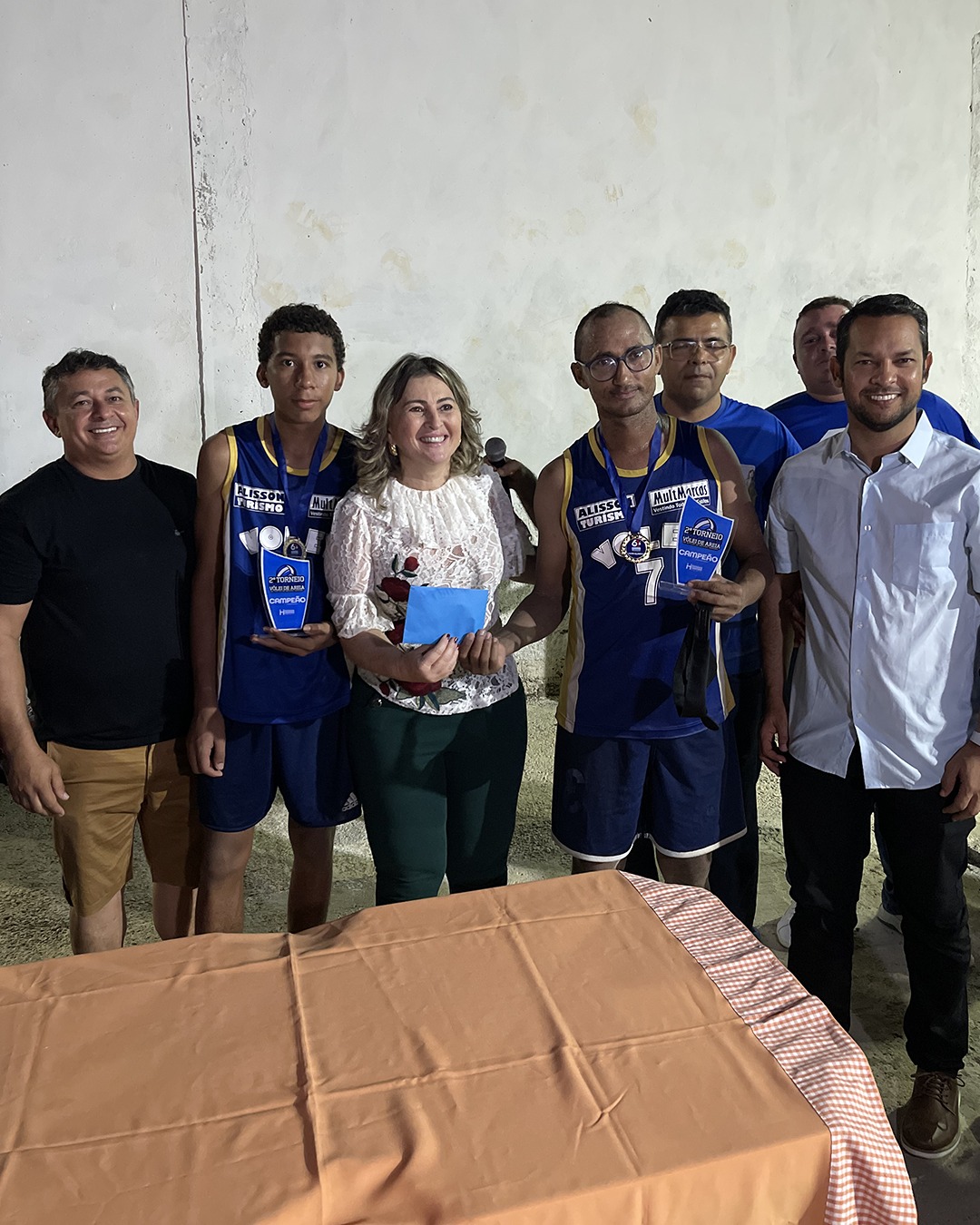 PREFEITURA REALIZA PREMIAÇÃO DO TORNEIO DE VÔLEI DE AREIA NA NOVA MESSIAS
