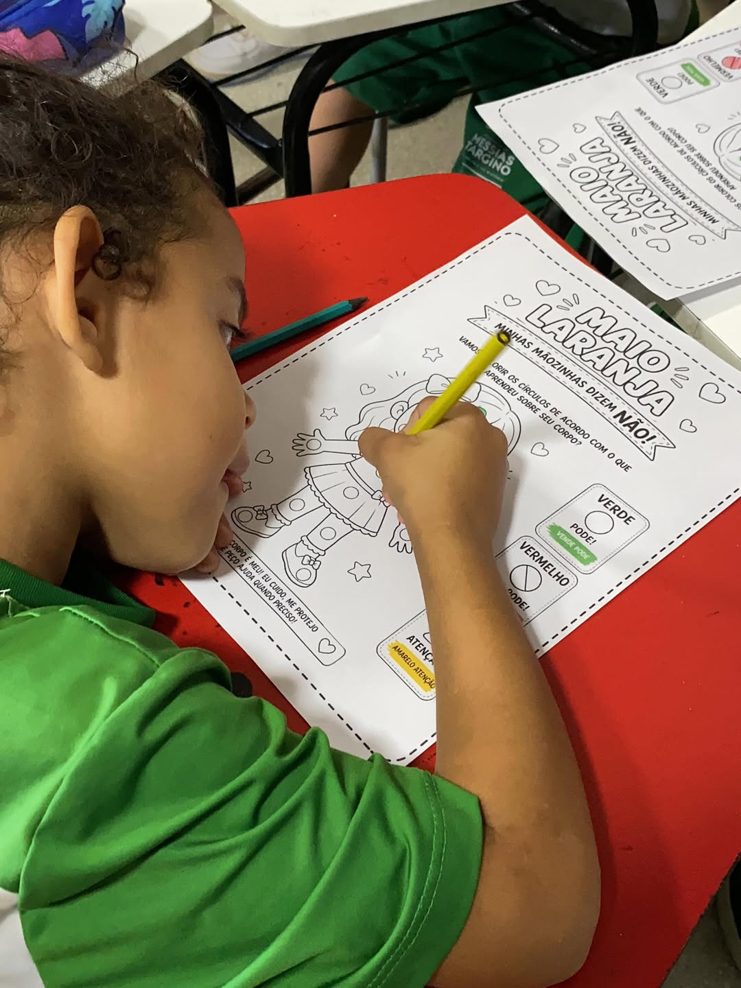 Educação e Proteção: Ações do Maio Laranja Chegam às Escolas de Messias Targino