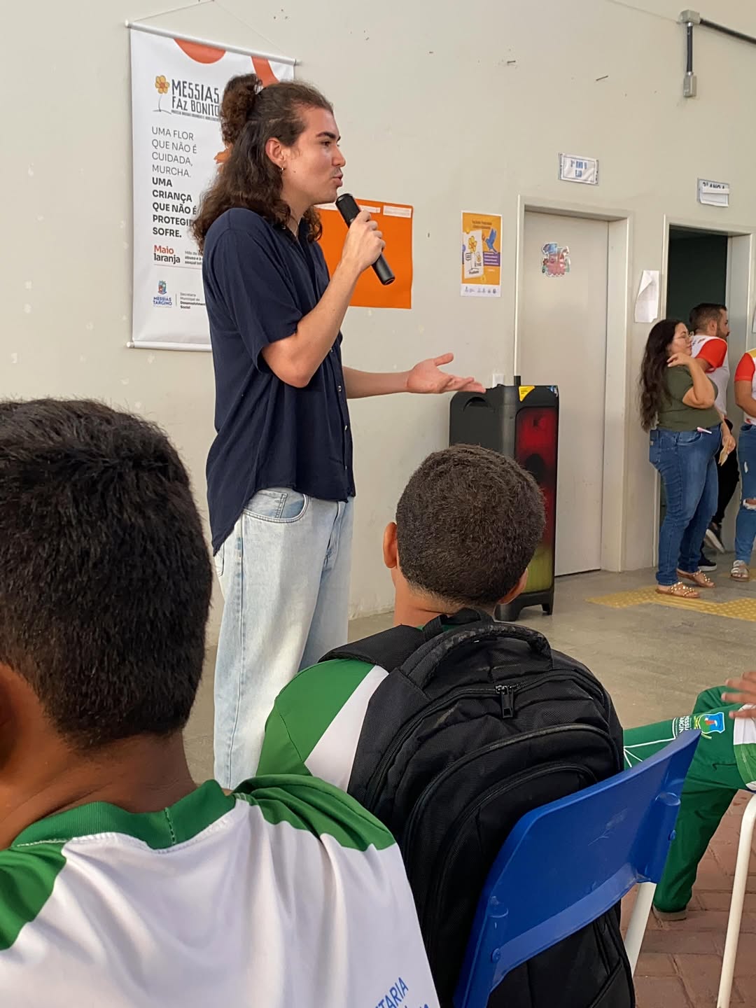 Educação e Proteção: Ações do Maio Laranja Chegam às Escolas de Messias Targino