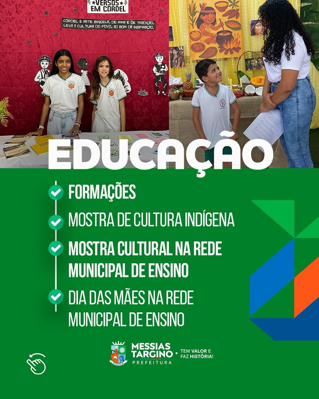 6 MESES DE COMPROMISSO E CONTINUIDADE EM MESSIAS TARGINO!