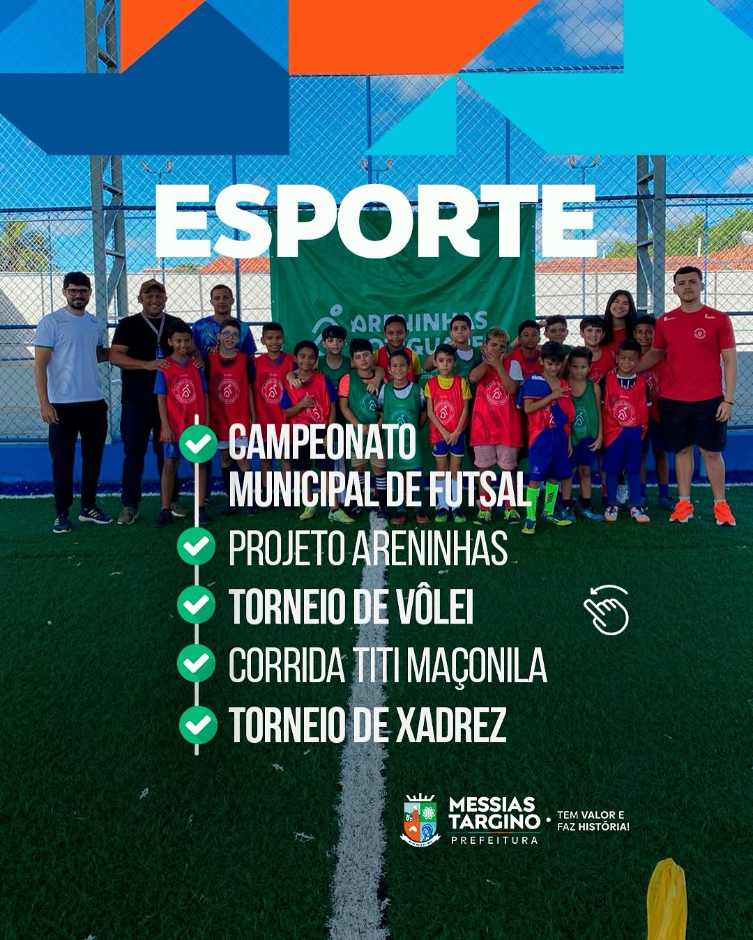 6 MESES DE COMPROMISSO E CONTINUIDADE EM MESSIAS TARGINO!